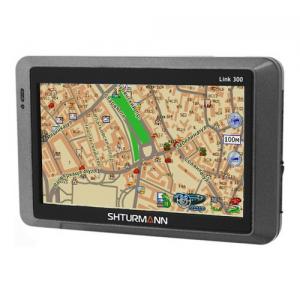 GPS навигатор Shturmann Link 300 с системой спутниковой GPS навигации АВТОСПУТНИК